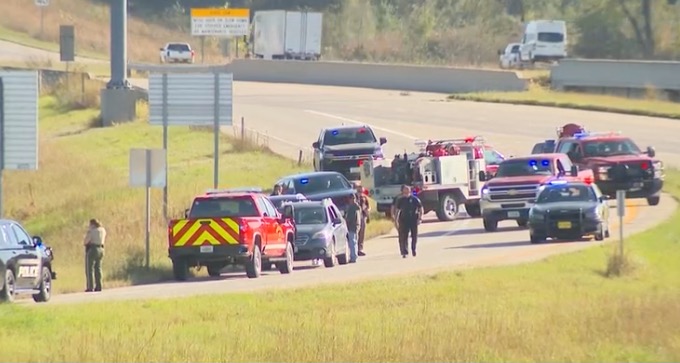 A 27-year-old man was taken into custody October 5 after firing multiple shots on Interstate 35 in Iowa