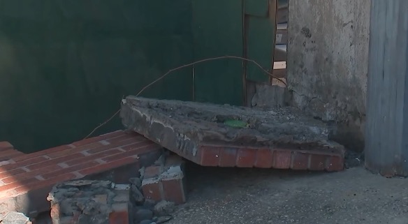 A 6-year-old girl is recovering in the hospital after she was struck by falling bricks while playing outside in Maspeth. Darla Miles reports.