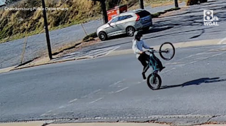Police are looking to identify an e-bike rider involved in a fleeing and eluding incident in Franklin County