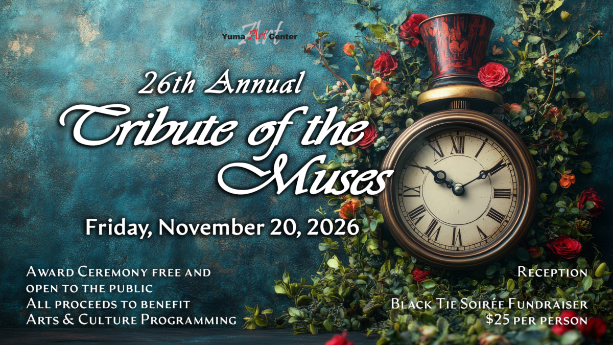 City of Yuma’s Arts and Culture Division announces nominees for 2026 Tribute of the Muses awards
