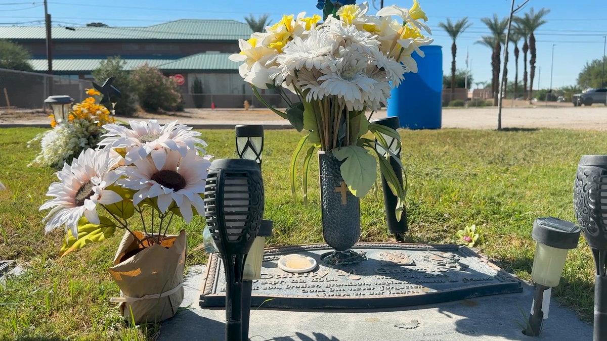 Yuma mother speaks out after son’s gravesite was vandalized twice