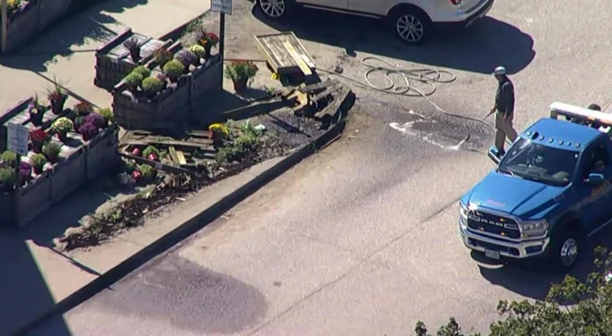 Police are investigating a crash at Applecrest Farm Orchards that left two people with serious injuries.
