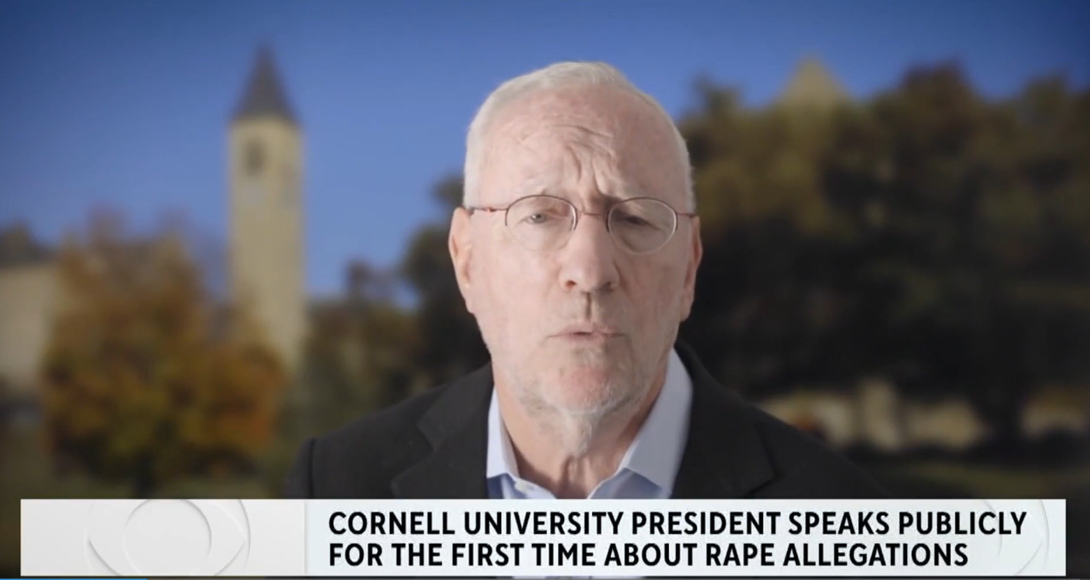 Cornell University President Michael I. Kotlikoff said Saturday his school's administration "must do better" amid the criticism and fallout of its investigation into allegations made by a former student that she was gang-raped at a fraternity in 2024.