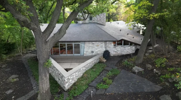 A 75-year-old Minneapolis home designed by Frank Lloyd Wright is on the market.