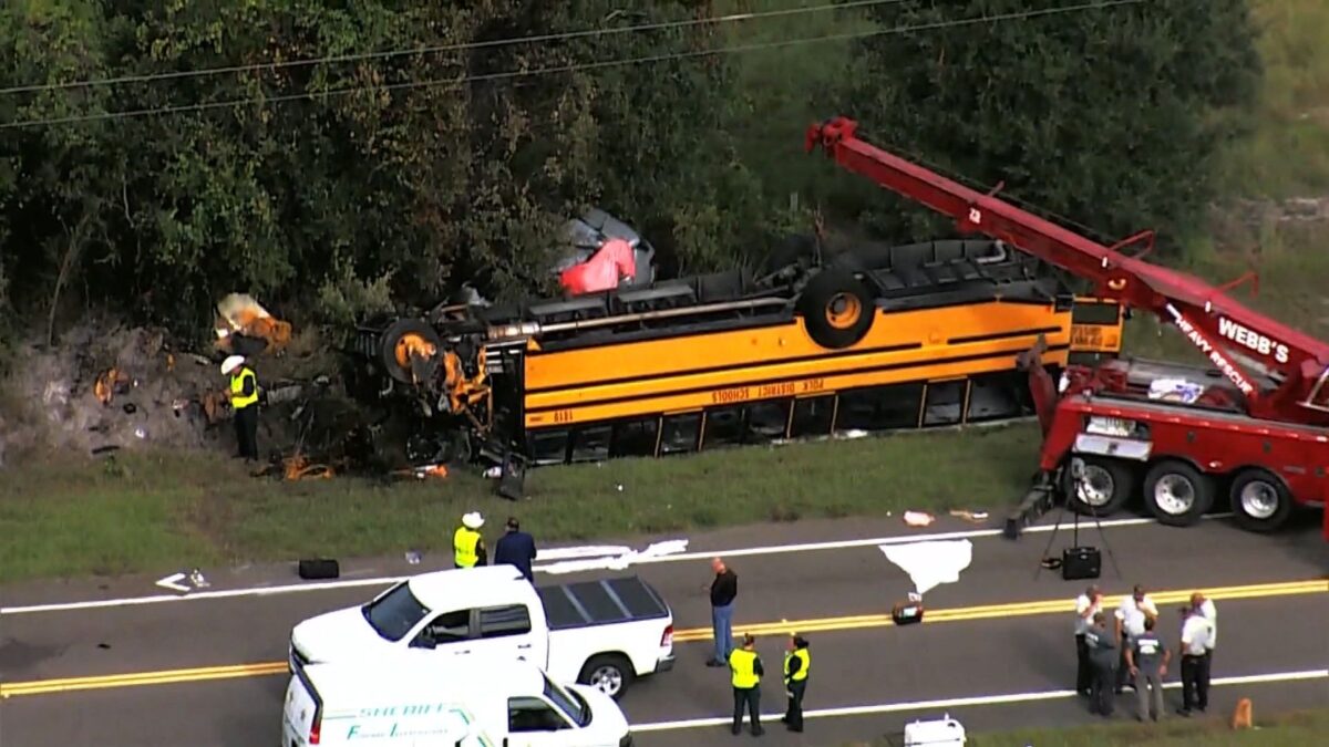 A school bus crash in Winter Haven claimed the lives of a 10th-grade student and another driver