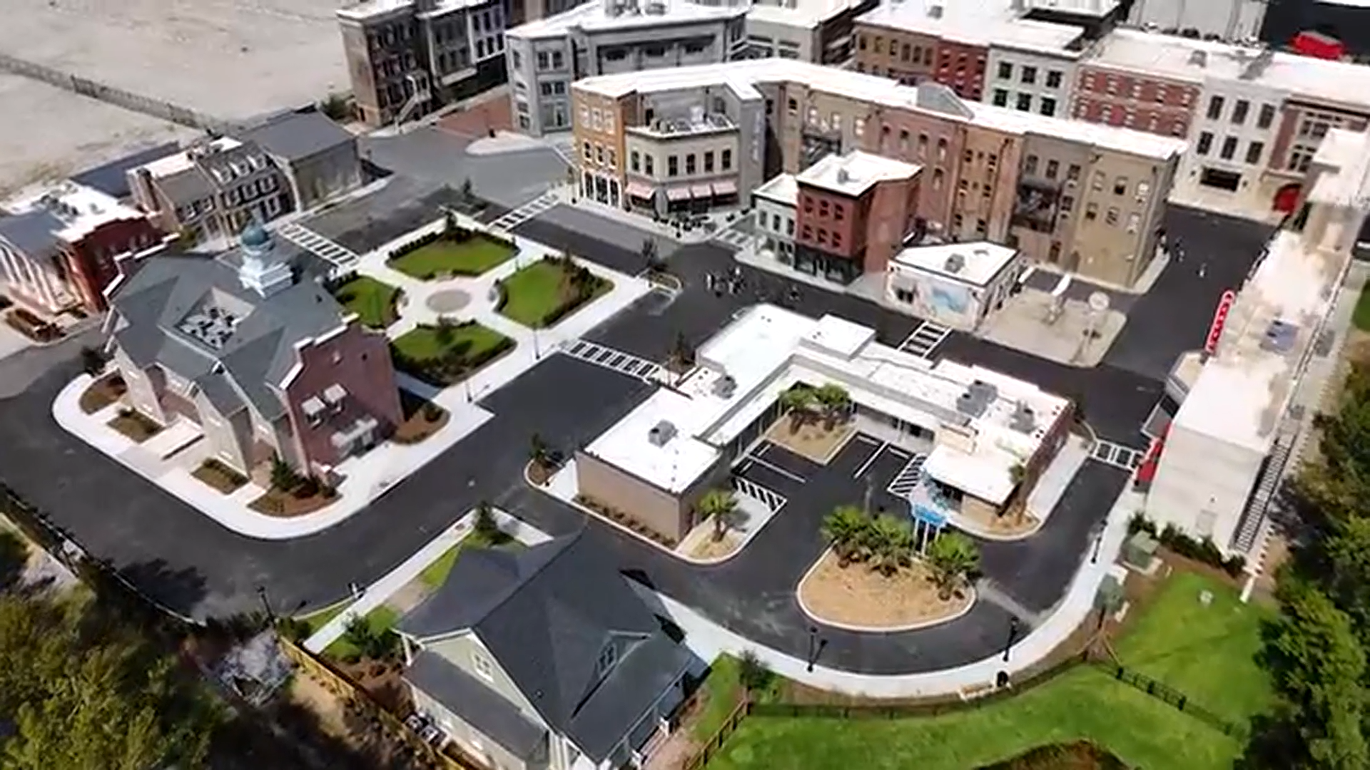 The Savannah College of Art and Design has completed its 11-acre backlot