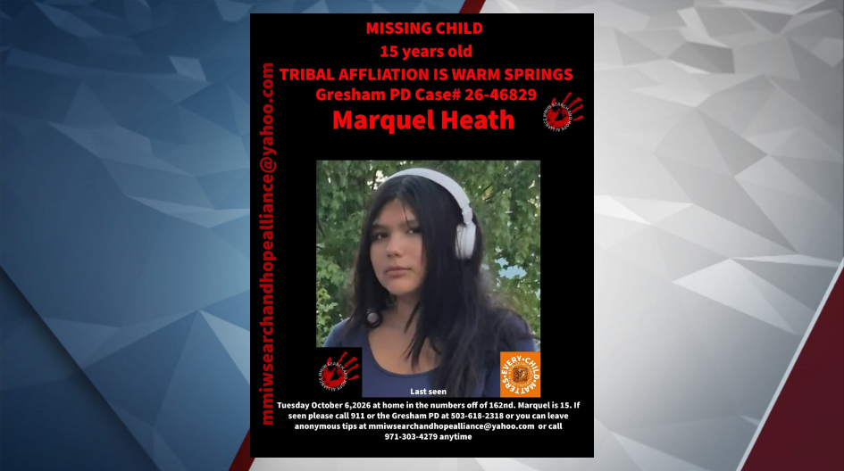 Warm Springs Police reports missing 15-year-old