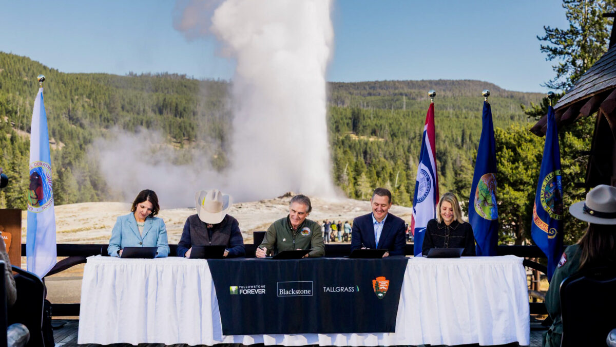 Yellowstone receives record $105 million donation for long-term stewardship