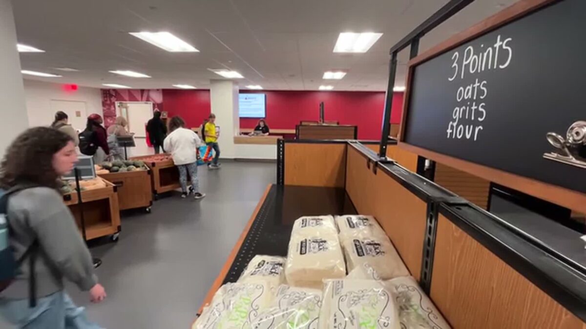Temple University has created a new space where students can find food