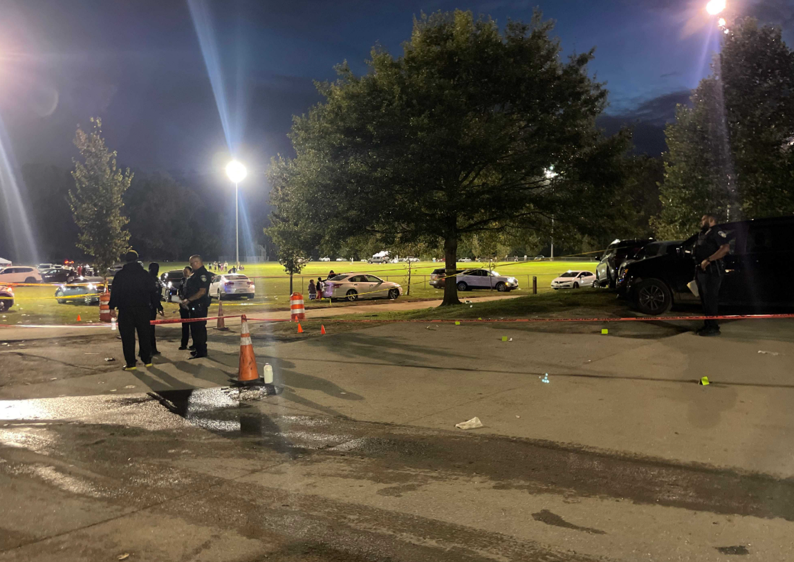 Baltimore Police Commissioner Richard Worley said officers arrived and found a woman and the 12-year-old girl suffering from gunshot wounds. Worley said officers rendered aid and the victims were taken to taken to hospitals