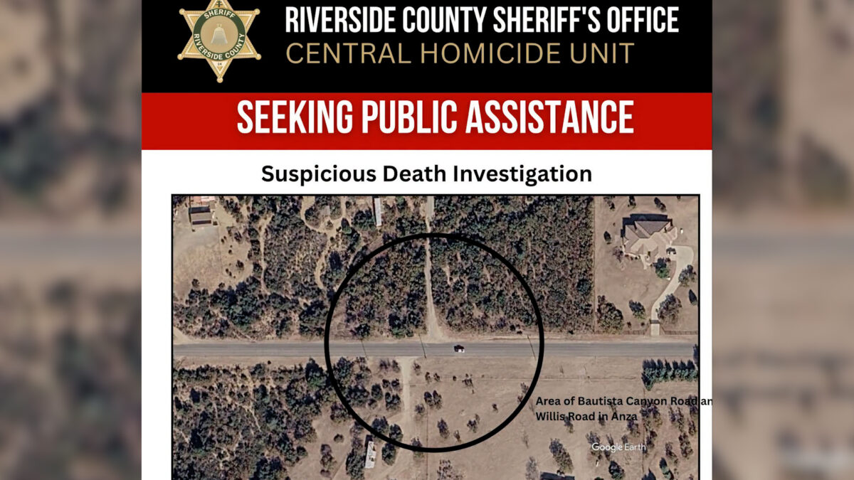 Investigation underway after remains of missing woman found in Anza