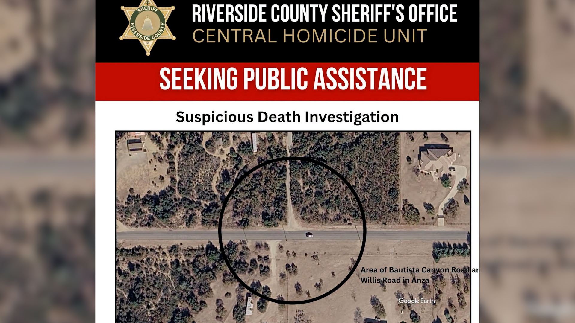 Investigation underway after remains of missing woman found in Anza