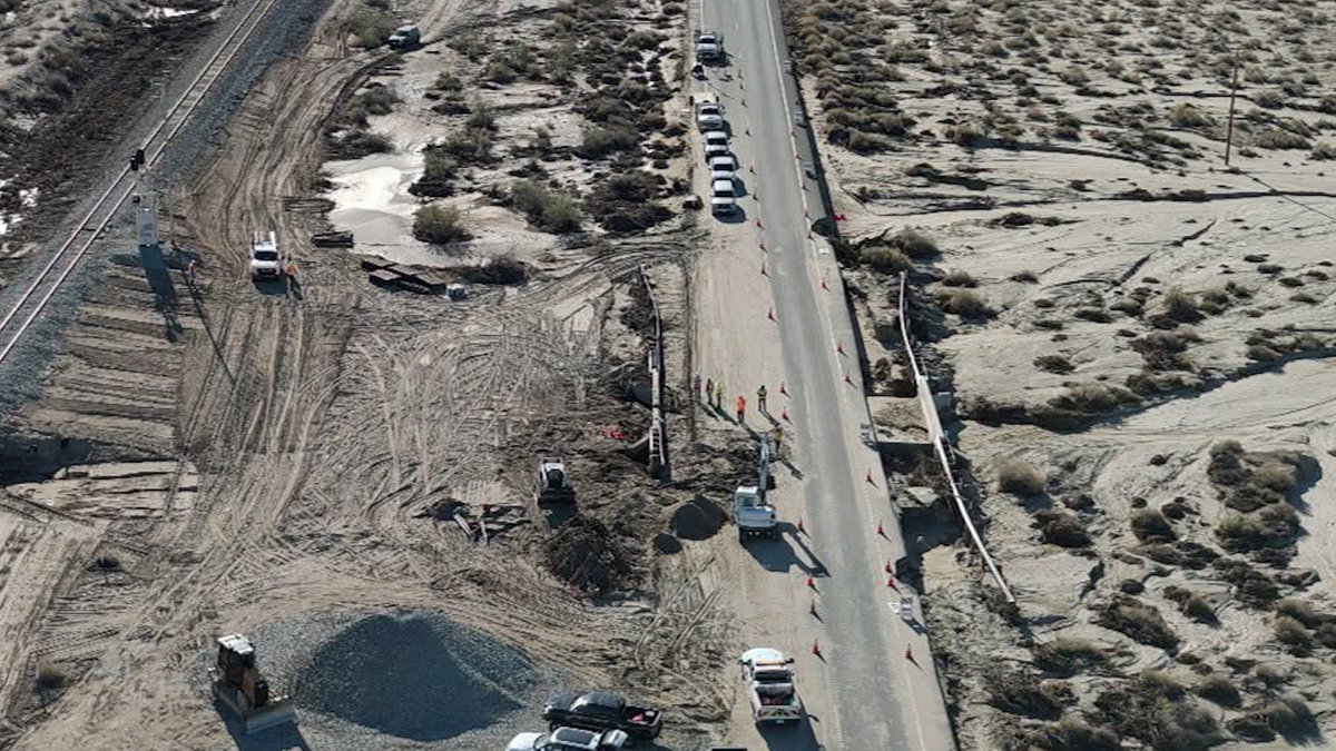 Caltrans announces $4.2M emergency SR111 project following Storm Rachel