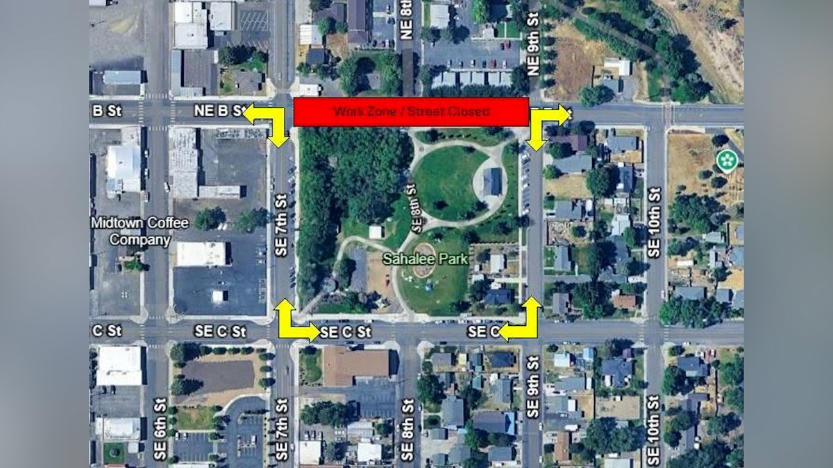Crack seal work planned on B Street in Madras