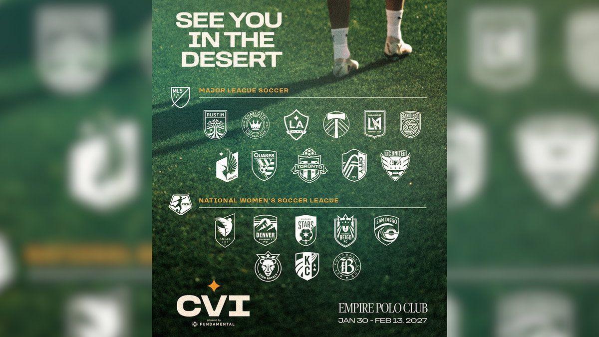Dates announced for the 2027 Coachella Valley Invitational in Indio; MLS and NWSL teams to return
