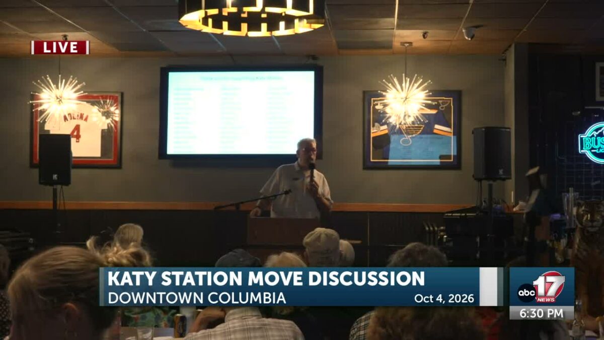 Discussion on moving downtown Columbia’s Katy Station