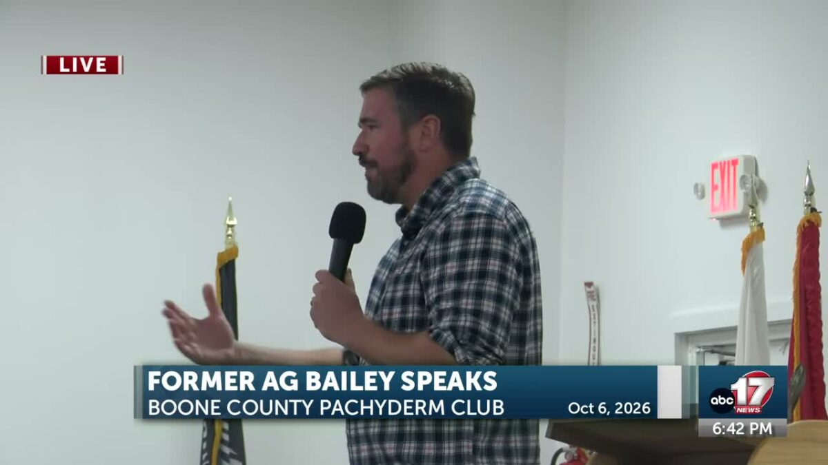 Replay of former FBI co-deputy director Andrew Bailey’s speech to local Republican club