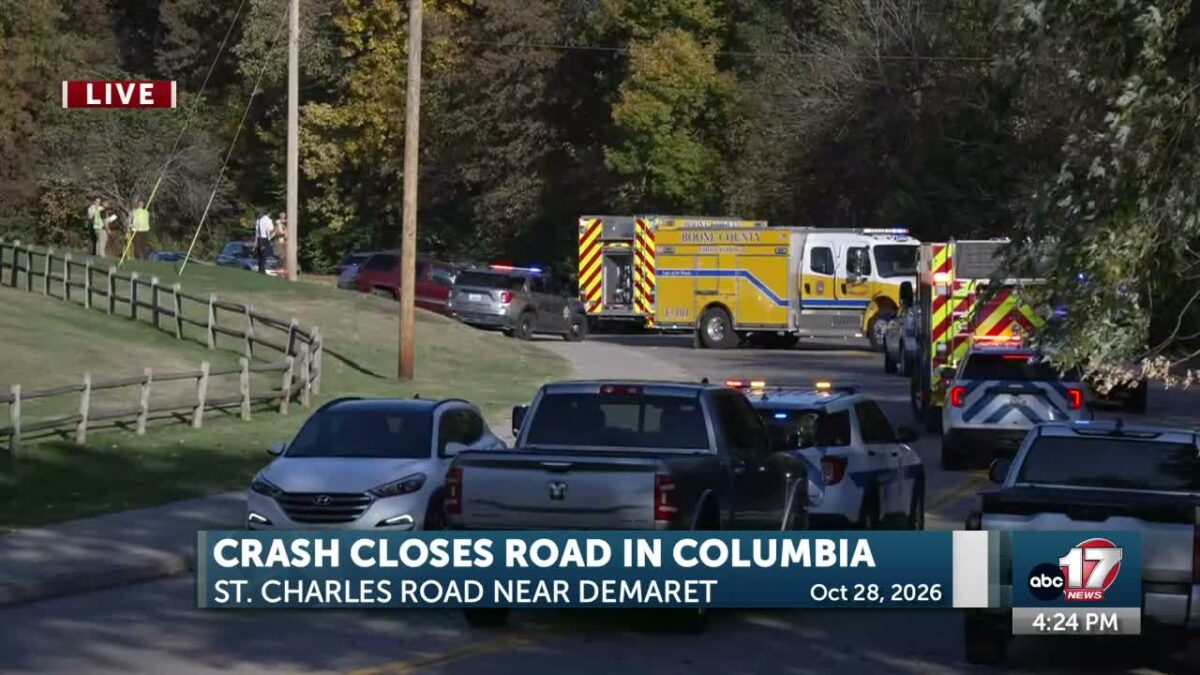 Two in serious condition from crash that closed road outside northeast Columbia; sheriff’s office says one driver did not have a license