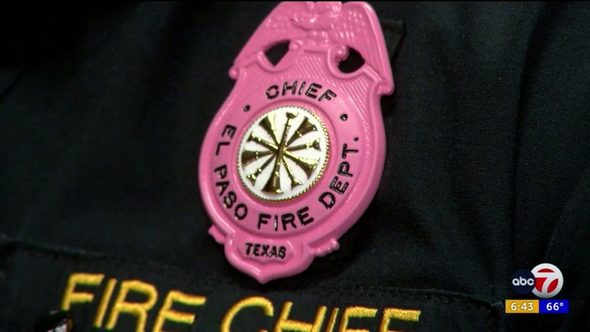 Good Vibes Only: El Paso Fire Department goes pink this October