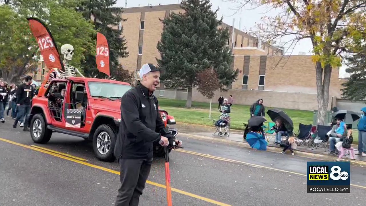 Idaho State Celebrates Homecoming Week with parade through campus