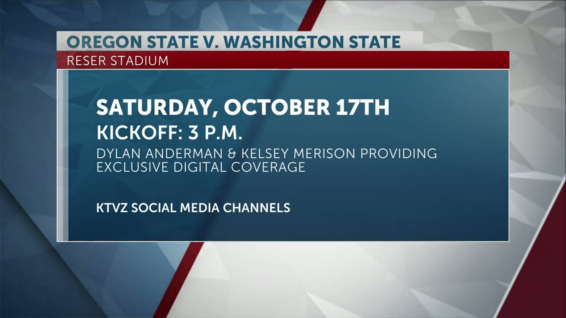 Oregon State and Oregon prepare for major college football action this Saturday