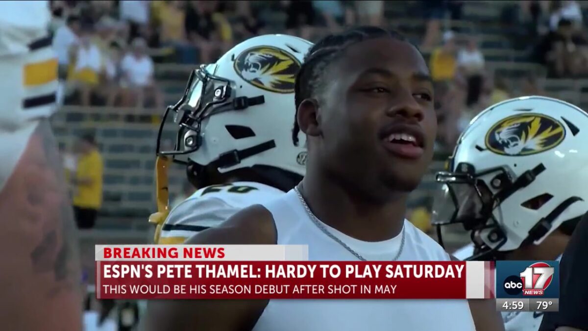 Reports: Mizzou running back Ahmad Hardy set to make season debut against Arkansas
