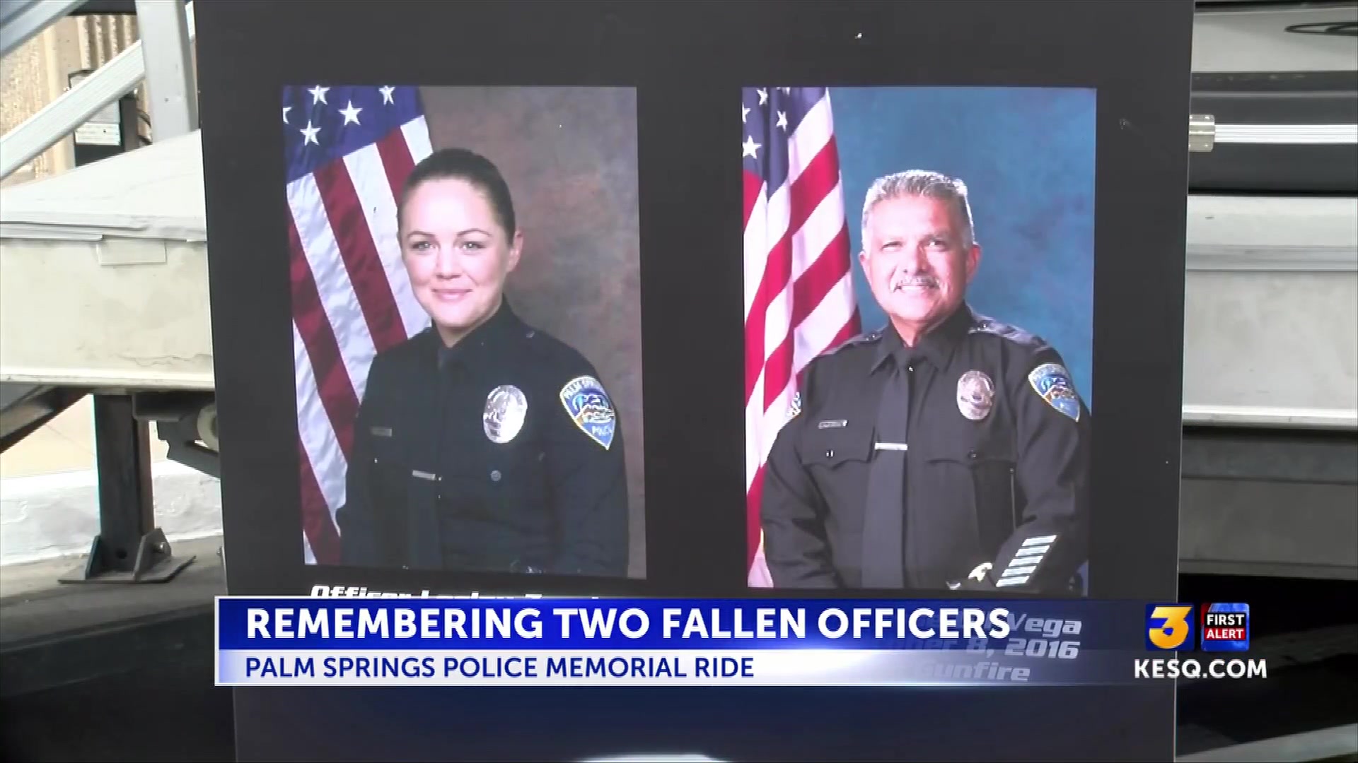 Community honors fallen Palm Springs officers with memorial ride