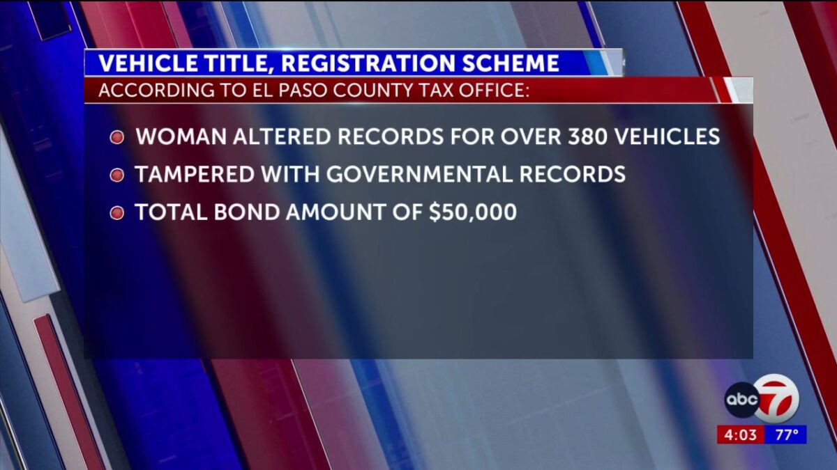El Paso tax office deputy arrested