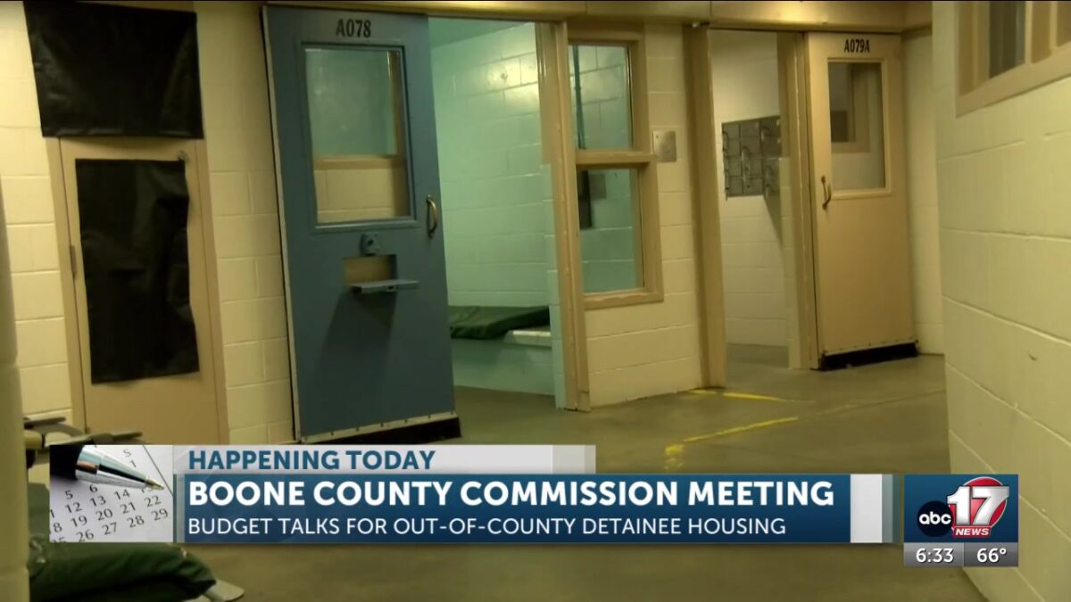 Boone County Commission will consider budget increase to house inmates in other jails