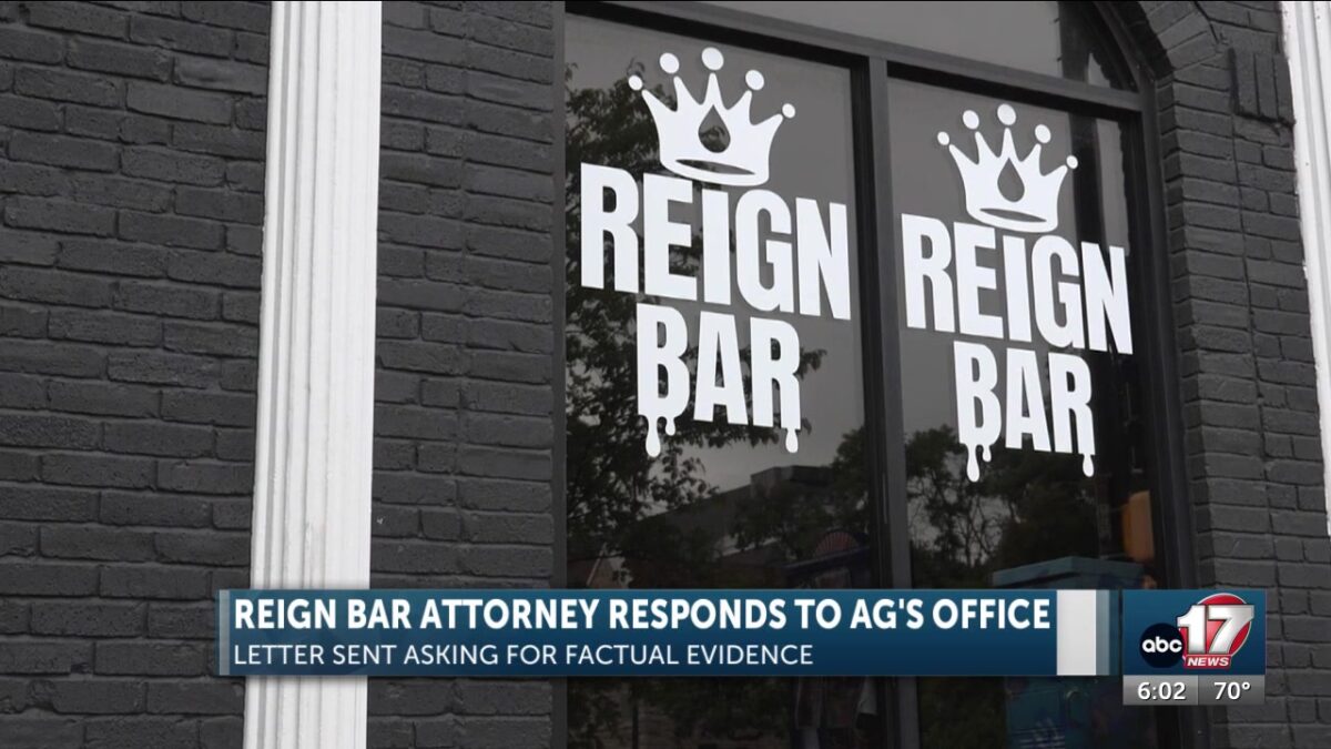 Reign Bar attorney requests proof of AG’s claims