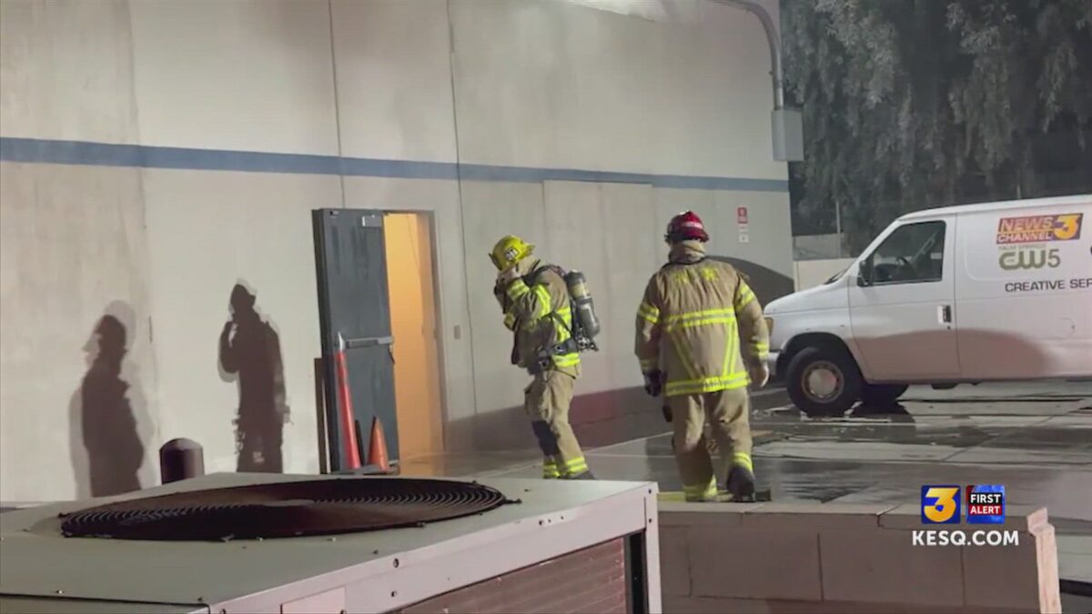 Fire breaks out at News Channel 3 station early Thursday morning