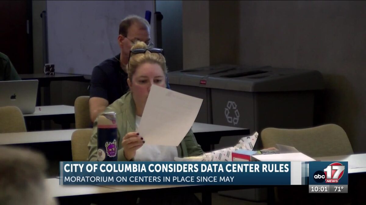 Columbia Planning and Zoning discusses electric grid needs as it considers data center rules