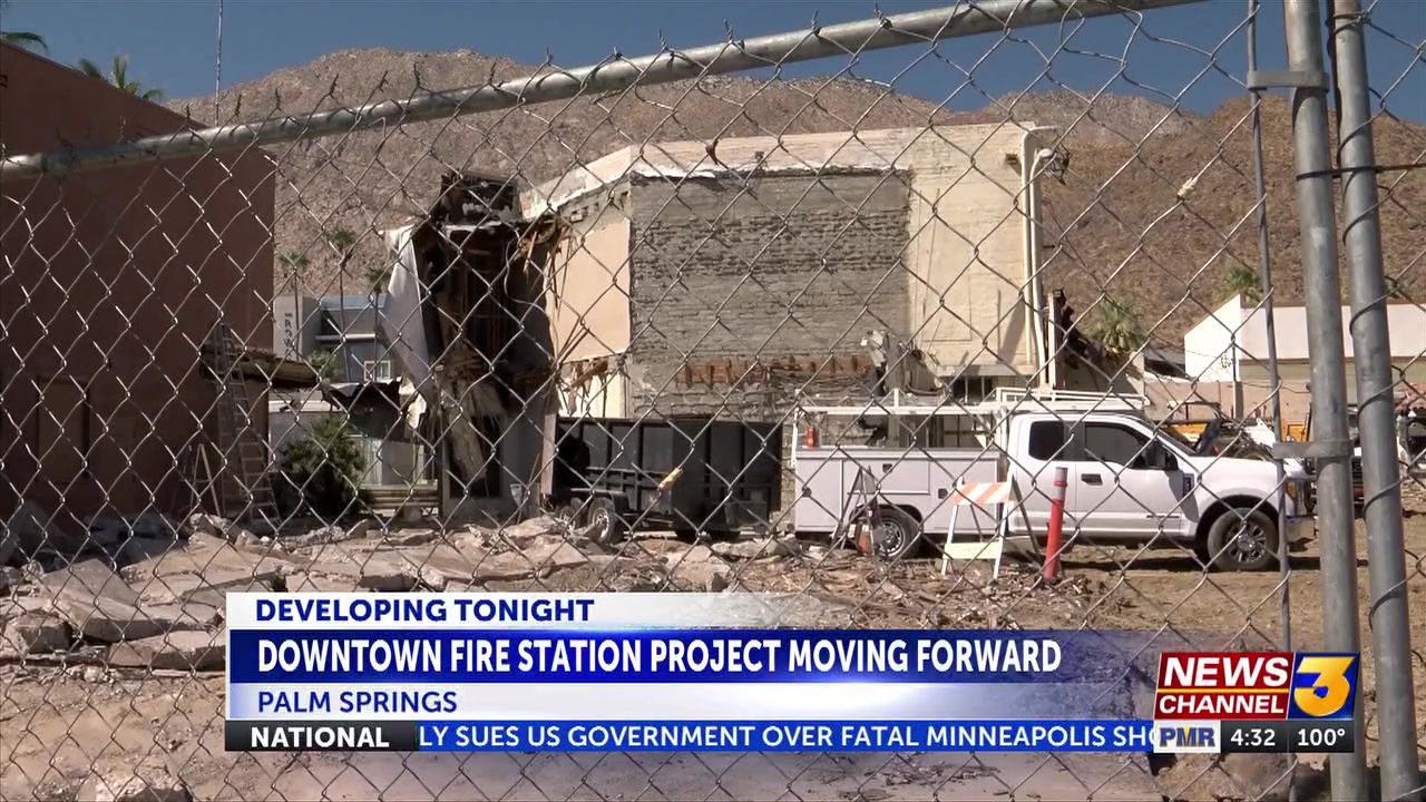 Palm Springs takes next step toward new downtown fire station