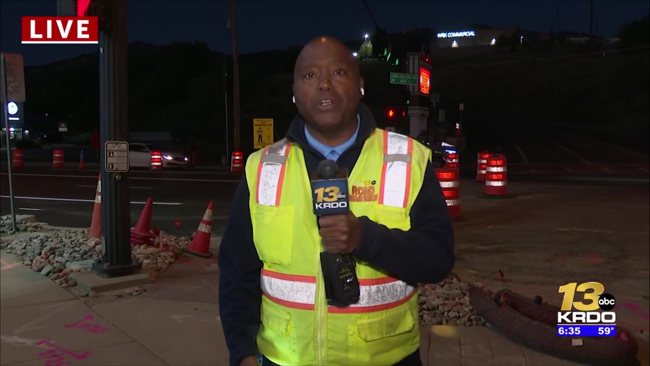 Block of northbound 8th Street in Colorado Springs closed since late May