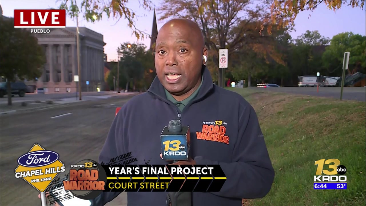 Court Street project to wrap up 2026 paving season in Pueblo