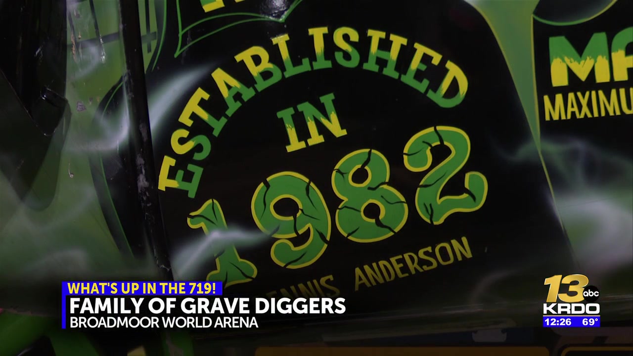 Youngest ‘Grave Digger’ driver joins KRDO13 live ahead of ‘Monster Jam’