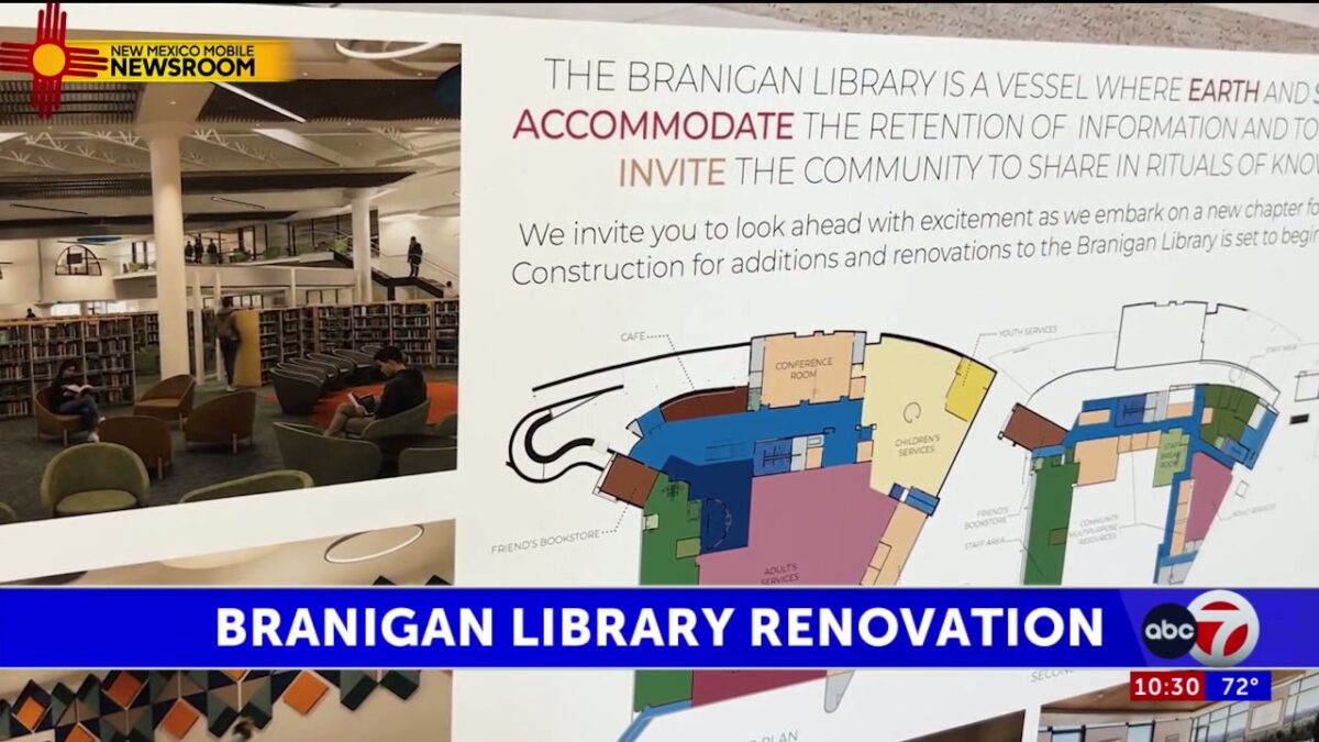 Las Cruces voters to consider $26 million GO Bond for Branigan library renovation