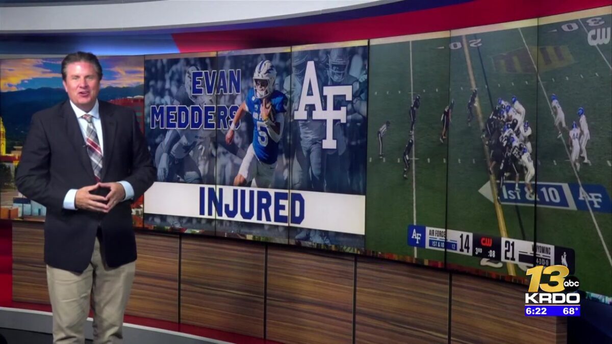 Air Force will start their third different quarterback on Saturday