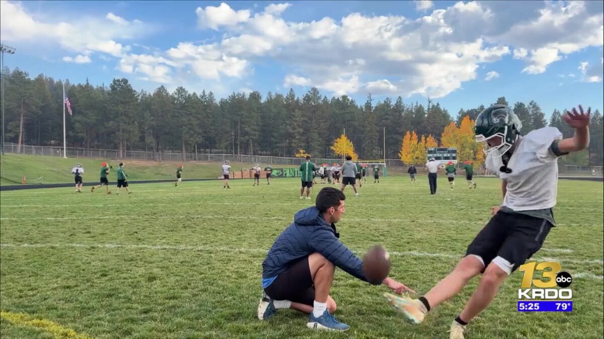 Woodland Park’s Barrett Absher has one of Colorado’s strongest legs
