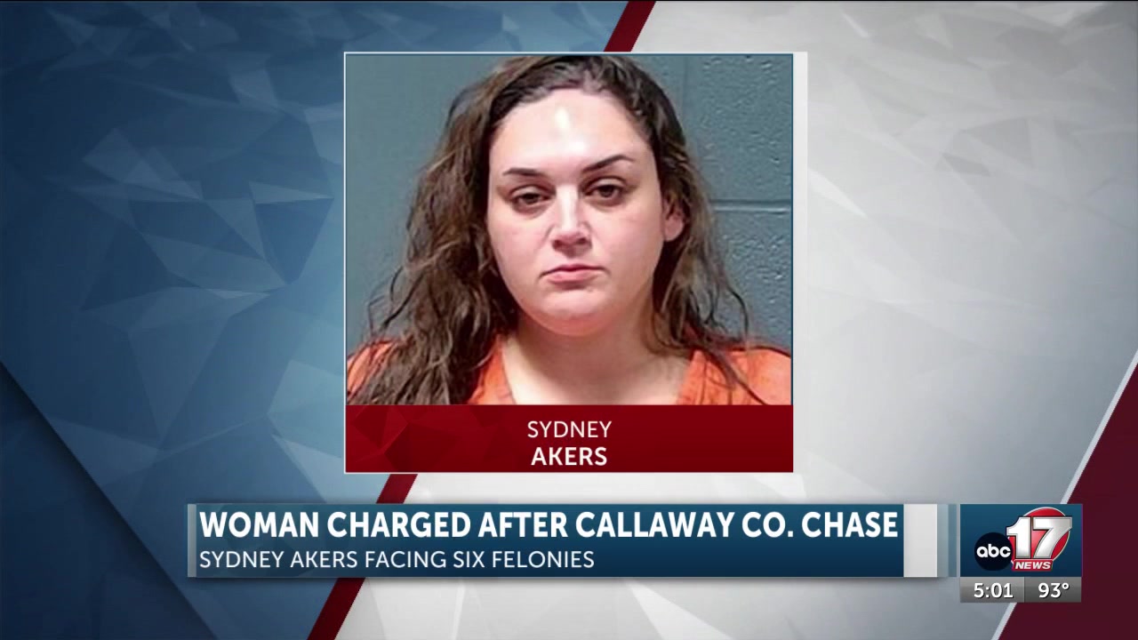 Woman charged in chase where deputy fired shots