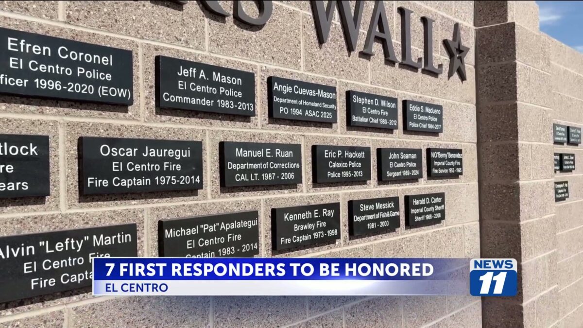 Seven local heroes to be honored at Fourth Annual First Responders Wall Engraving Ceremony