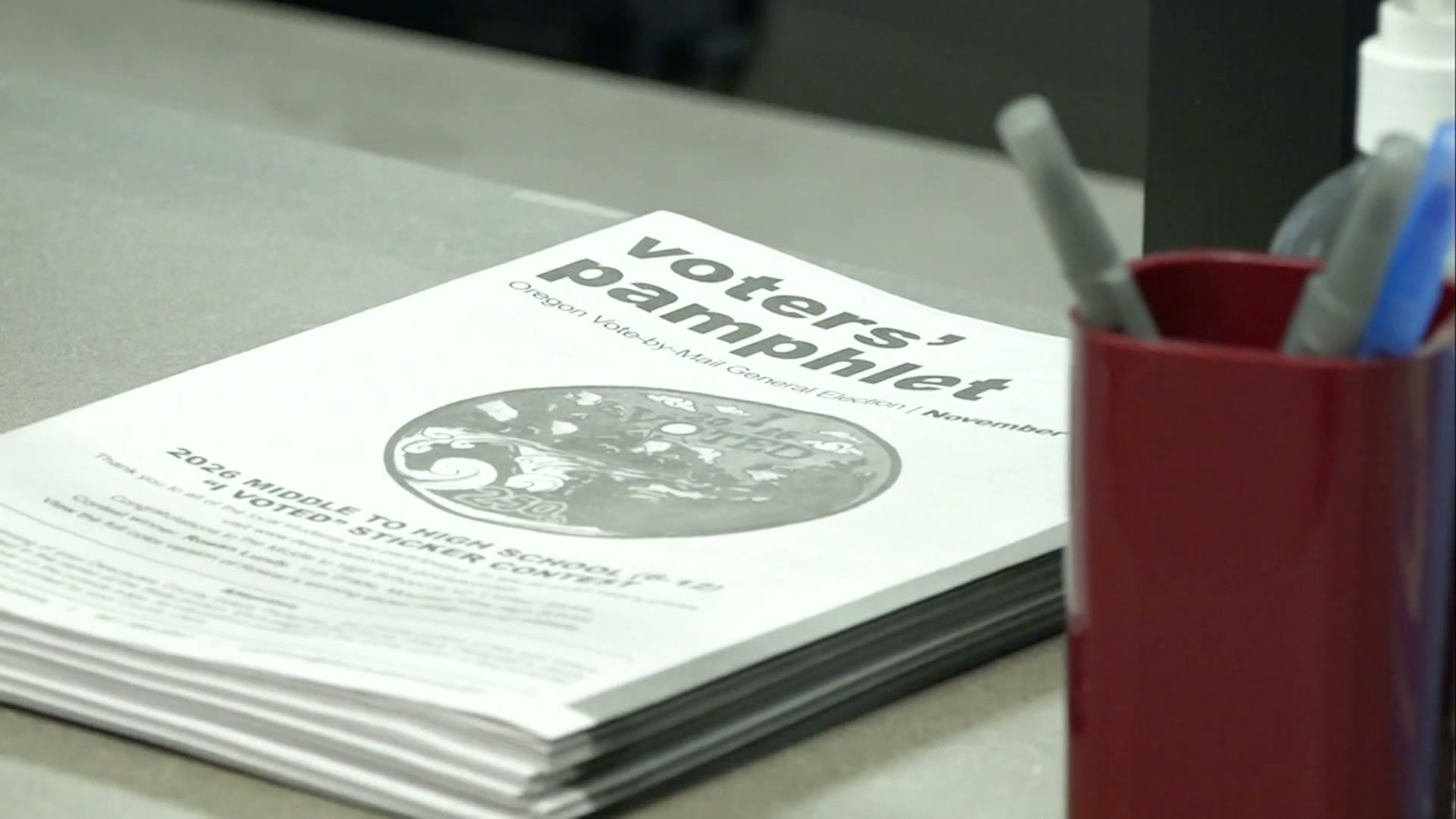 Midterm voter pamphlets arriving soon