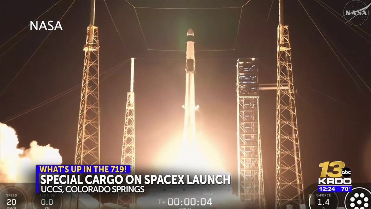 Local college students watch SpaceX launch their experiment to International Space Station