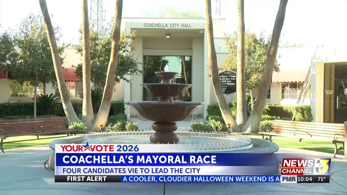 Four candidates vie to lead Coachella after turbulent year in city politics