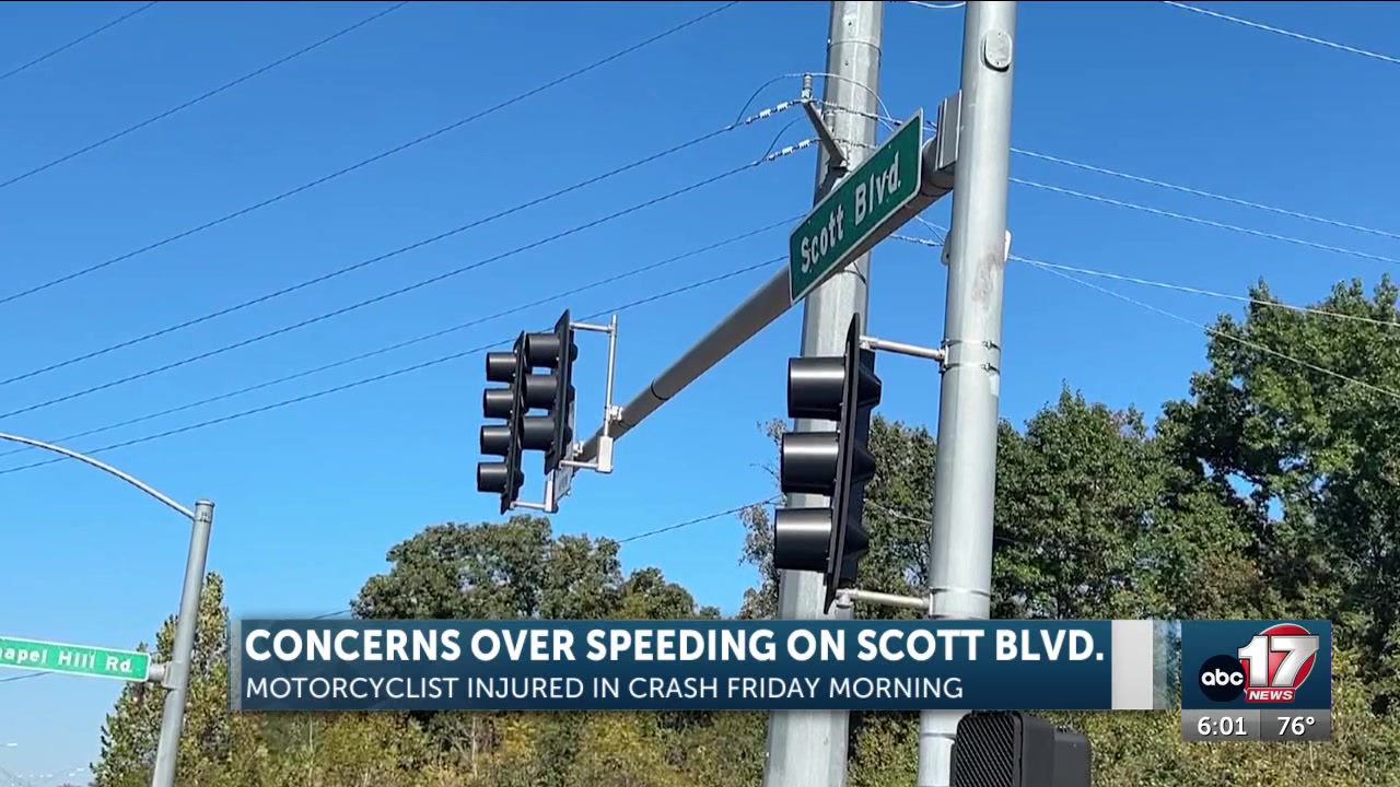 Columbia businesses discuss speeding issues on Scott Boulevard following motorcycle crash