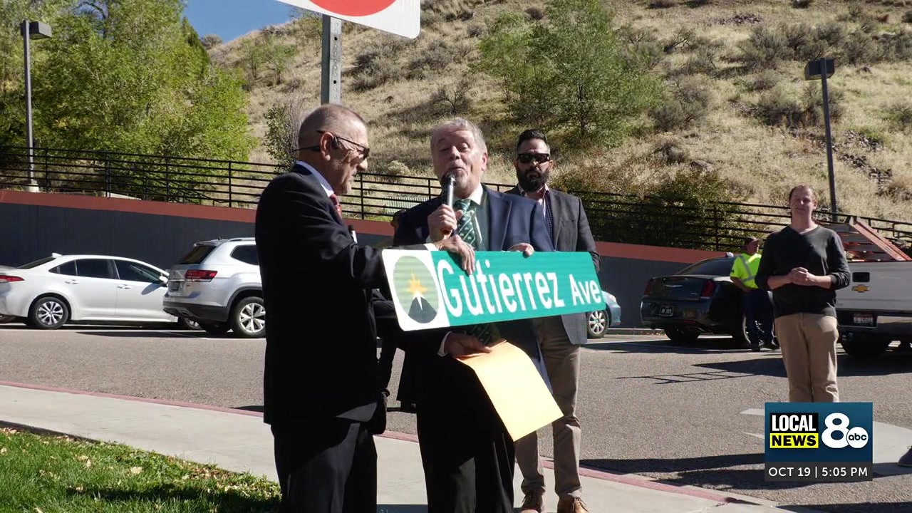 Judge Sergio Gutierrez recognized as Pocatello unveils honorary street sign