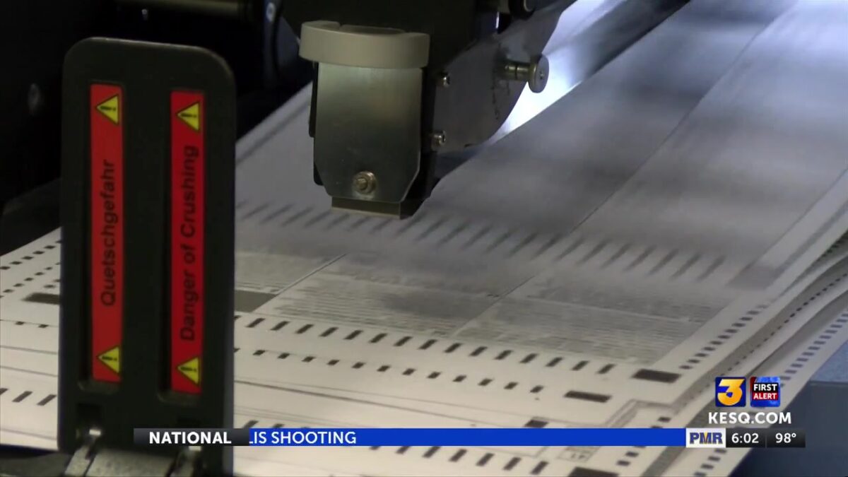 Riverside County tests voting system Thursday ahead of Nov. 3 election
