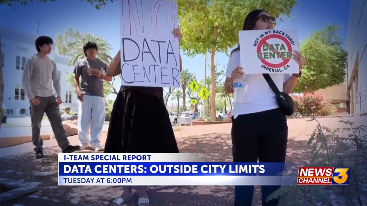 Data Centers: Outside City Limits – Tuesday at 6pm on News Channel 3