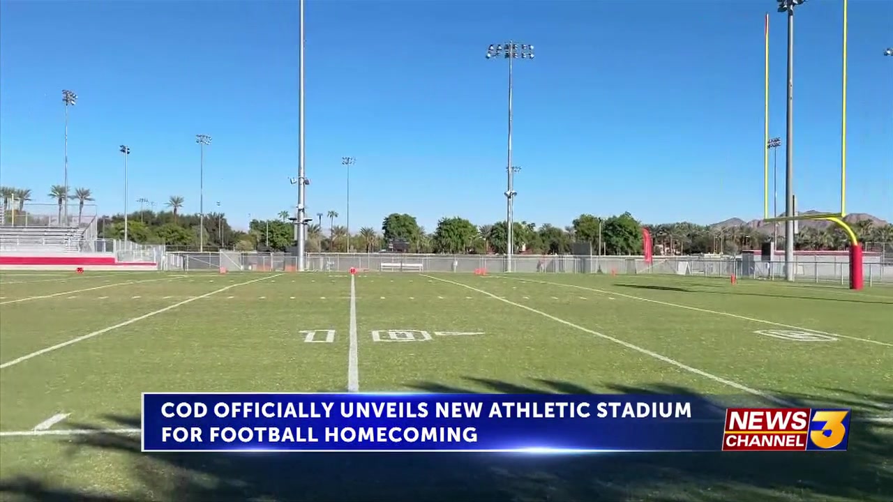 College of the Desert officially unveils new athletic stadium