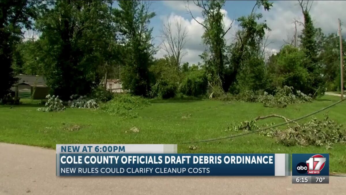Cole County begins drafting storm debris ordinance after cleanup costs